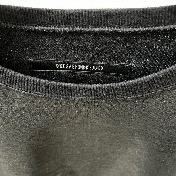 Dressedundressed Thick Waxed Feel Cotton Like Oversize Shirt - Japan - Picture 3 of 5